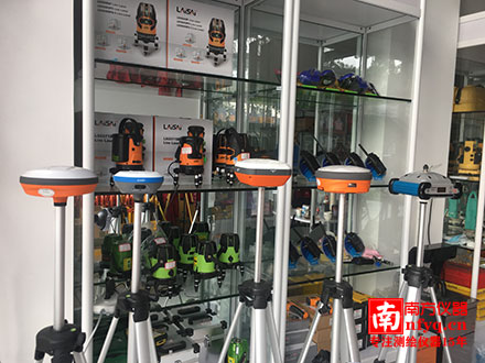 佛山测绘仪器店面实拍照片