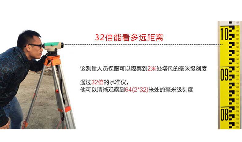 星瑞达32倍高精度水准仪TAL2防水,水准仪(图10)