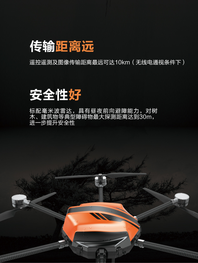 华测P580六旋翼无人机,华测无人机(图4)
