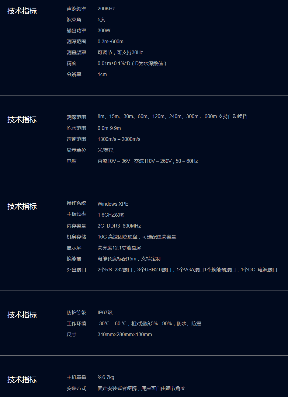 科力达KDE-230超声波测深仪,科力达超声波测深仪,科力达测深仪(图8)